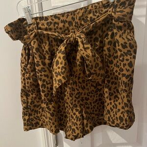 A New Day animal print short